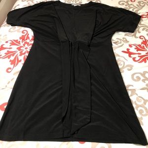Black t shirt dress